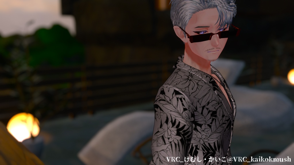 【VRChat】AbyssDevilGlass/オリジナル3Dアクセサリー