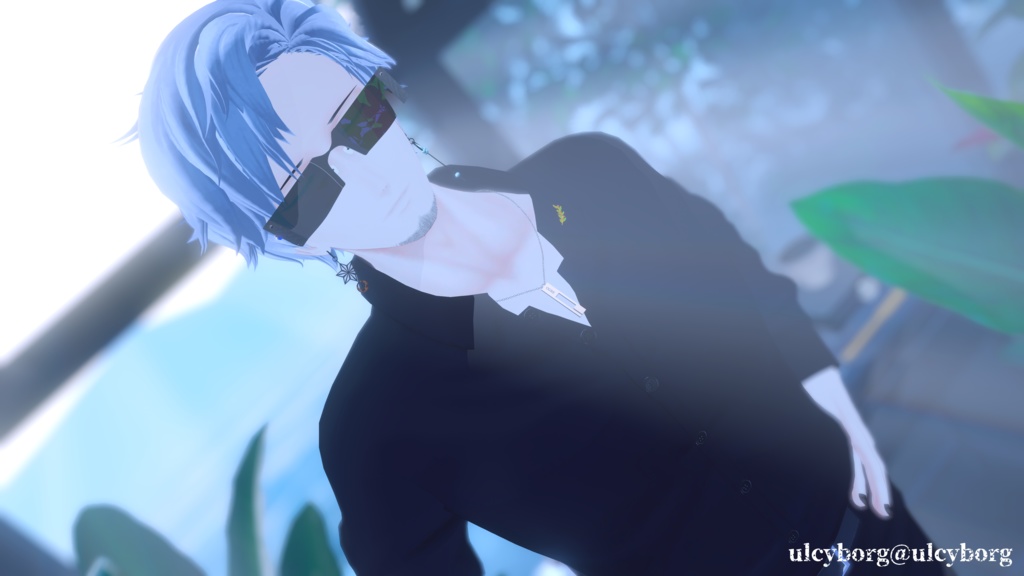 【VRChat】AbyssDevilGlass/オリジナル3Dアクセサリー