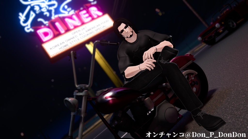 【VRChat】AbyssDevilGlass/オリジナル3Dアクセサリー