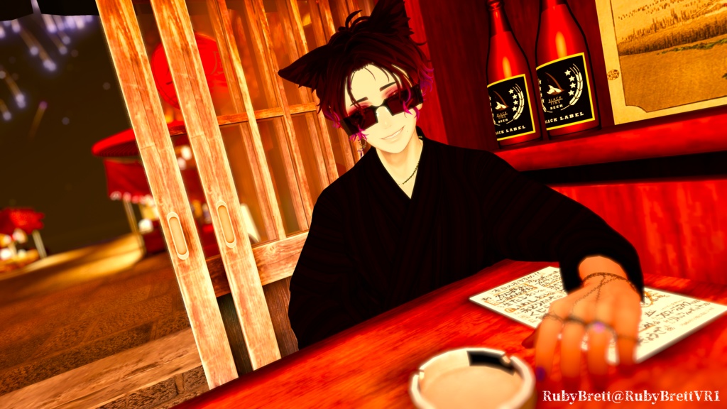 【VRChat】AbyssDevilGlass/オリジナル3Dアクセサリー