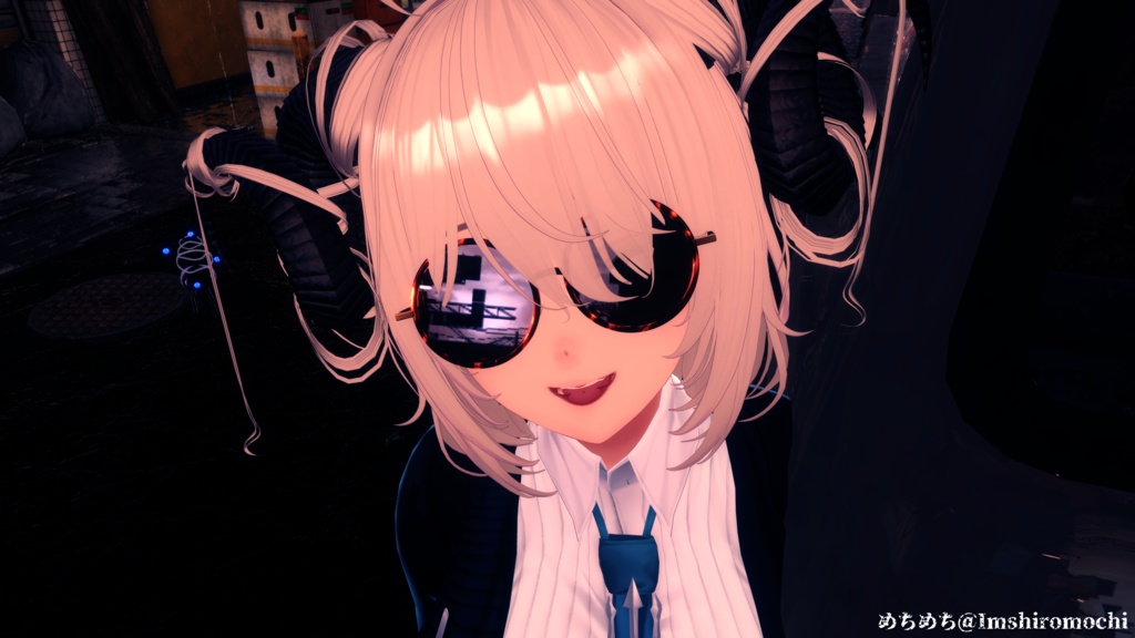 【VRChat】AbyssDevilGlass/オリジナル3Dアクセサリー