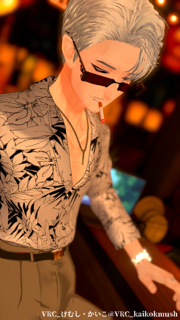 【VRChat】AbyssDevilGlass/オリジナル3Dアクセサリー