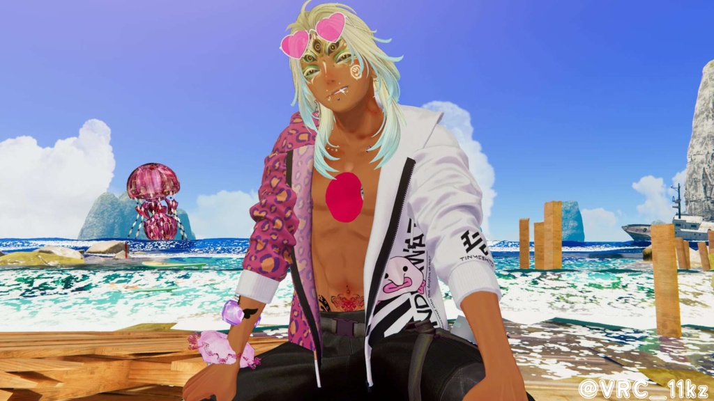 【VRChat】なんでそこをチョイスした⁉海の生き物ステッカー/sticker