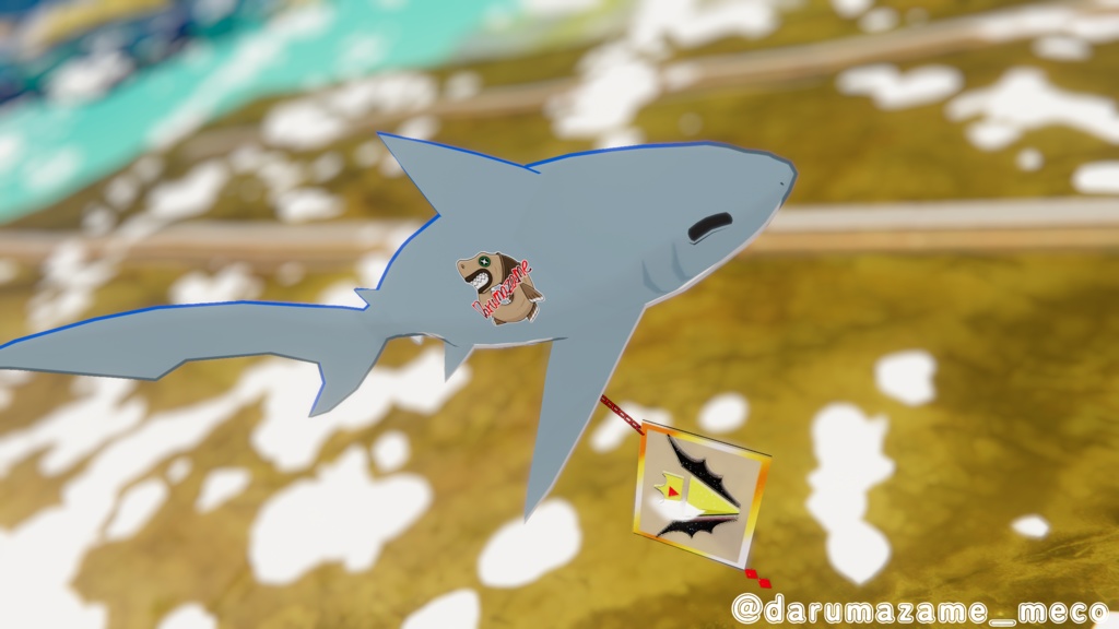 【VRChat】なんでそこをチョイスした⁉海の生き物ステッカー/sticker