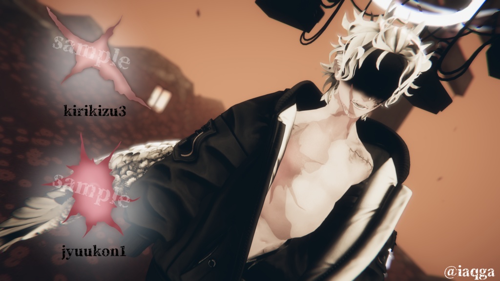 【VRChat】傷物語/テクスチャ