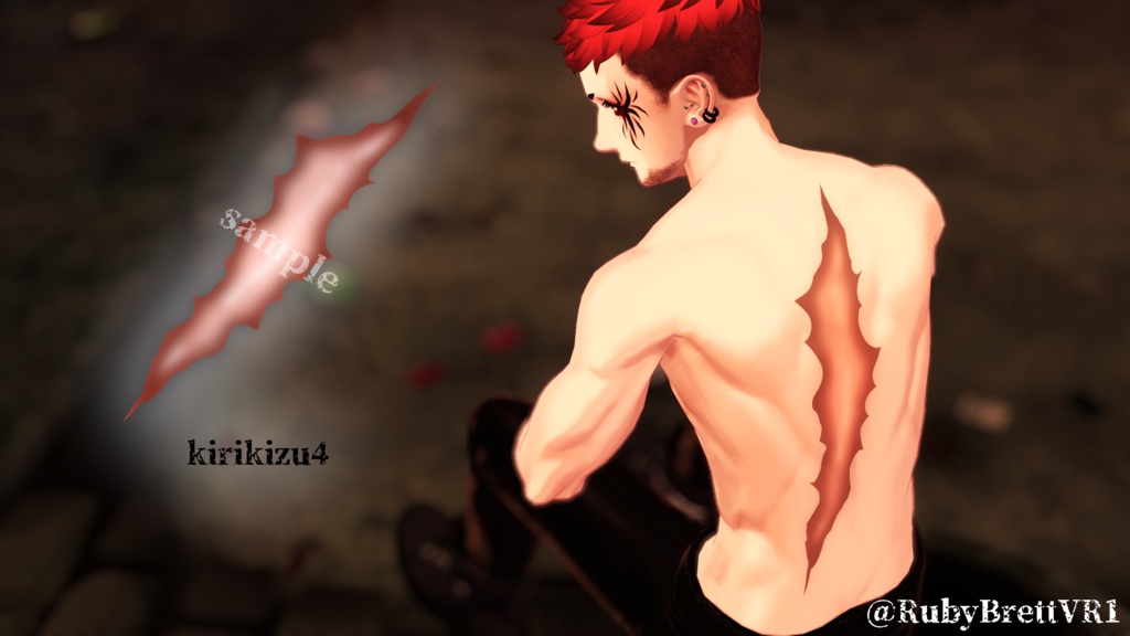 【VRChat】傷物語/テクスチャ