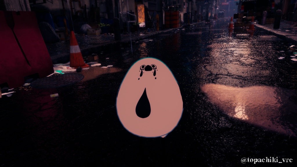 【VRChat】EmotionsClown Angry&Sad/珍飯亭アバター専用フェイスペイント