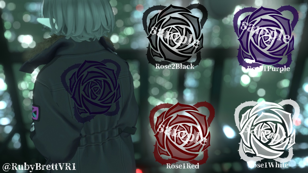 【VRChat】Rose of Revenge/Tattoo