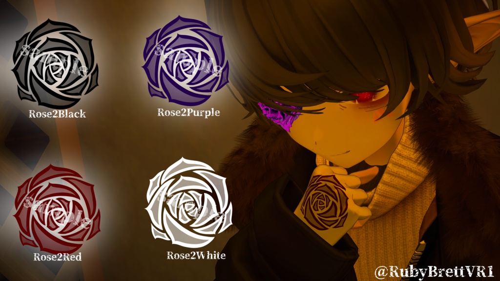 【VRChat】Rose of Revenge/Tattoo