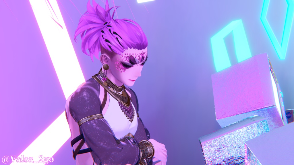 ✨販売記念セール1/17まで✨【VRChat】EmotionsClown Excitement&Joy/珍飯亭アバター専用フェイスペイント