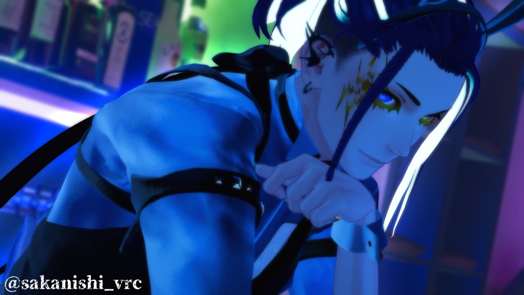 ✨販売記念セール1/17まで✨【VRChat】EmotionsClown Excitement&Joy/珍飯亭アバター専用フェイスペイント