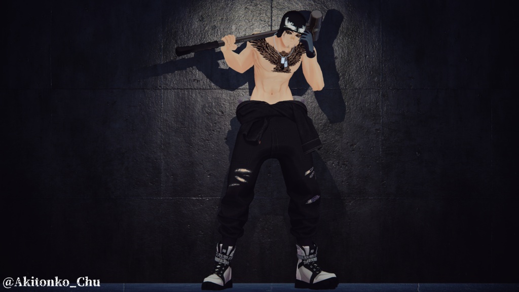 ✨販売記念セール1/17まで✨【VRChat】EmotionsClown Excitement&Joy/珍飯亭アバター専用フェイスペイント