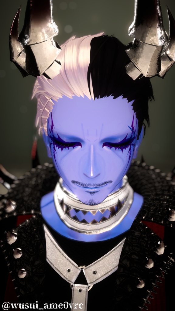 ✨販売記念セール1/17まで✨【VRChat】EmotionsClown Excitement&Joy/珍飯亭アバター専用フェイスペイント