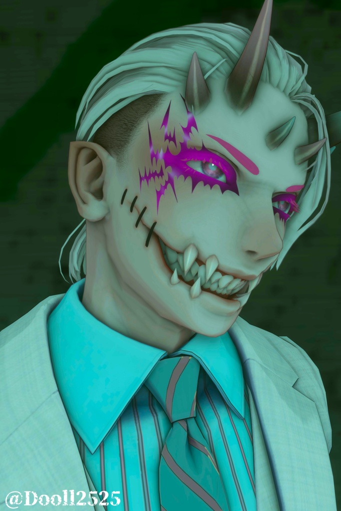 ✨販売記念セール1/17まで✨【VRChat】EmotionsClown Excitement&Joy/珍飯亭アバター専用フェイスペイント