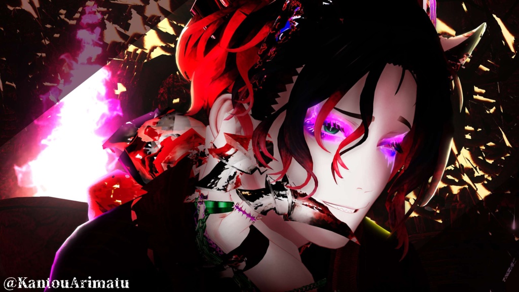 ✨販売記念セール1/17まで✨【VRChat】EmotionsClown Excitement&Joy/珍飯亭アバター専用フェイスペイント