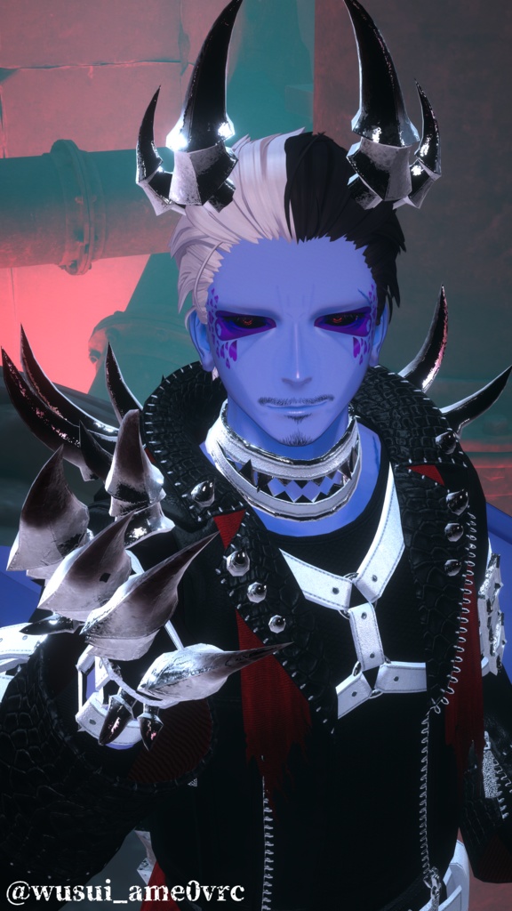 ✨販売記念セール1/17まで✨【VRChat】EmotionsClown Excitement&Joy/珍飯亭アバター専用フェイスペイント