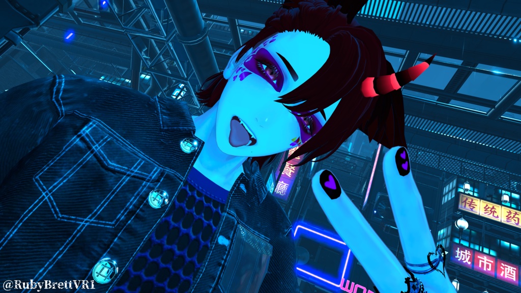 ✨販売記念セール1/17まで✨【VRChat】EmotionsClown Excitement&Joy/珍飯亭アバター専用フェイスペイント