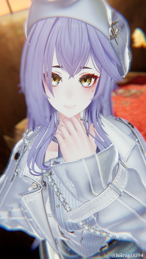 【VRChat】泣き虫の夜の子守唄/泣夜&ラシューシャ専用アイテクスチャ