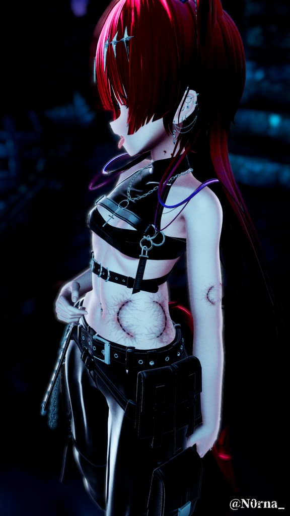 【VRChat】人間離れ/テクスチャ