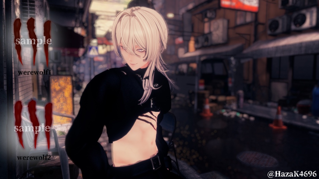 【VRChat】人間離れ/テクスチャ