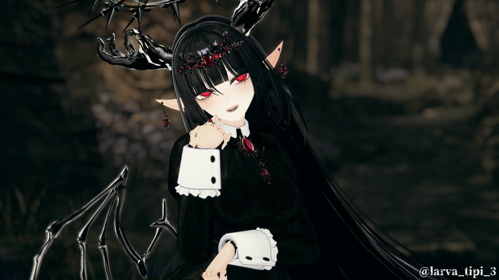 ✨5/23までセール中✨【VRChat】Blood Pact Regalia/3Dアクセサリー