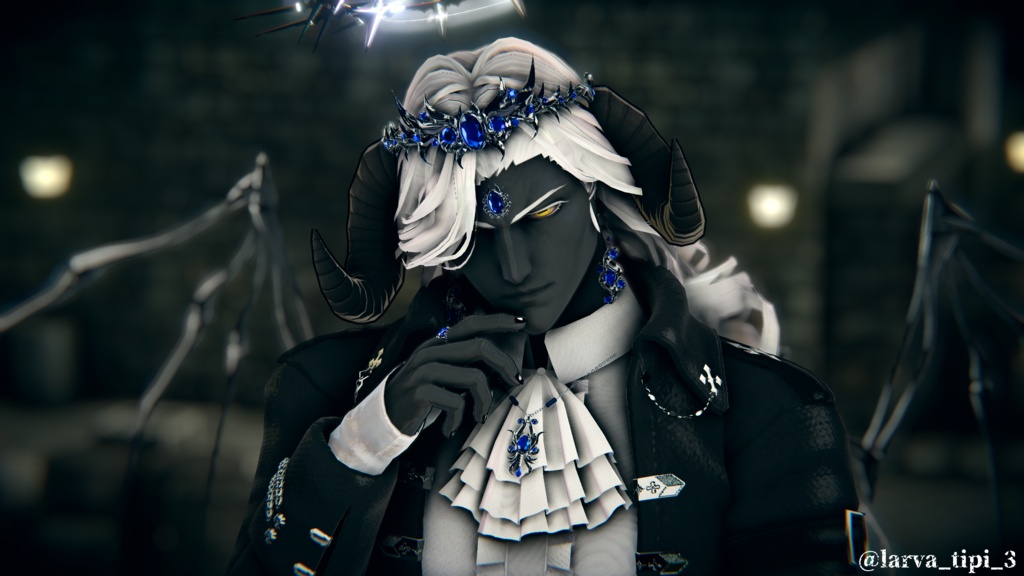 ✨5/23までセール中✨【VRChat】Blood Pact Regalia/3Dアクセサリー