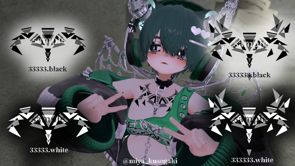 【VRChat】333/Tattoo