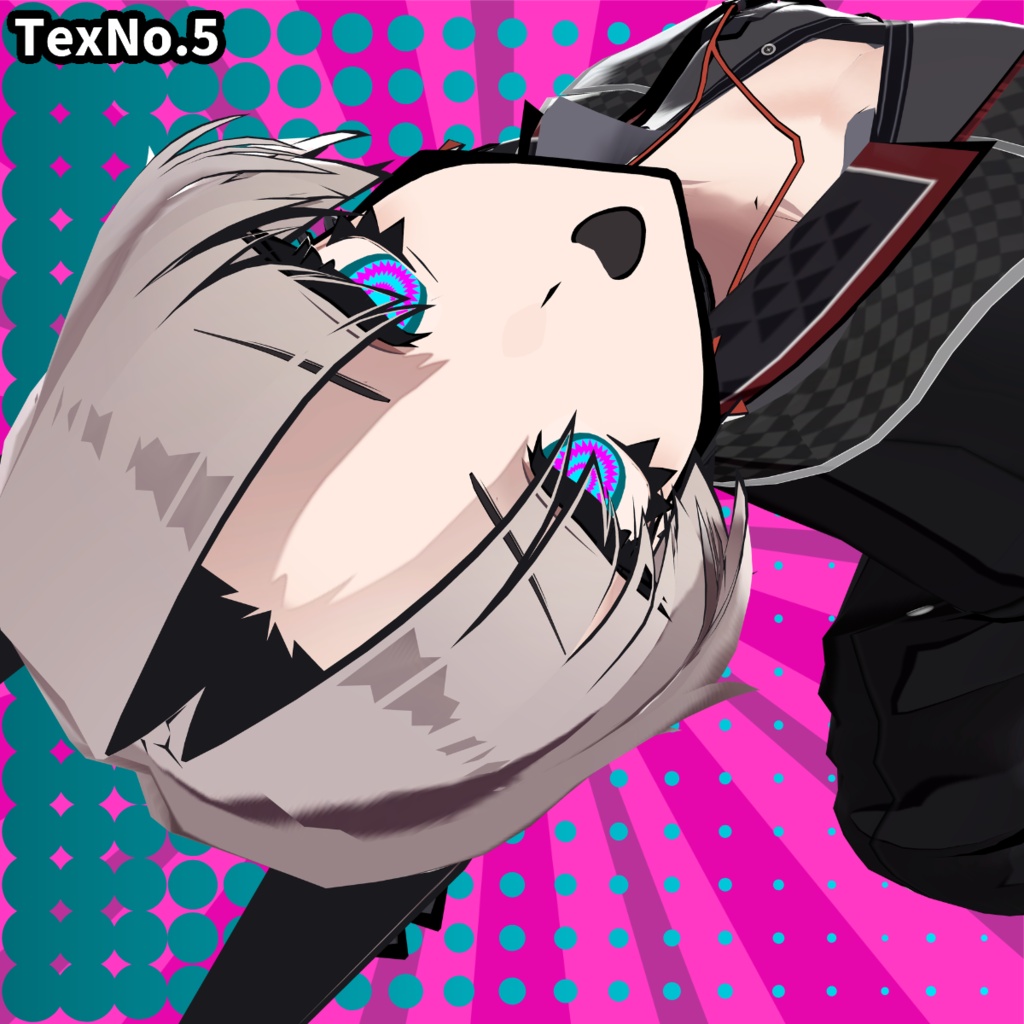 【VRChat】ElectricShockEye/SIUSIU専用EyeTex