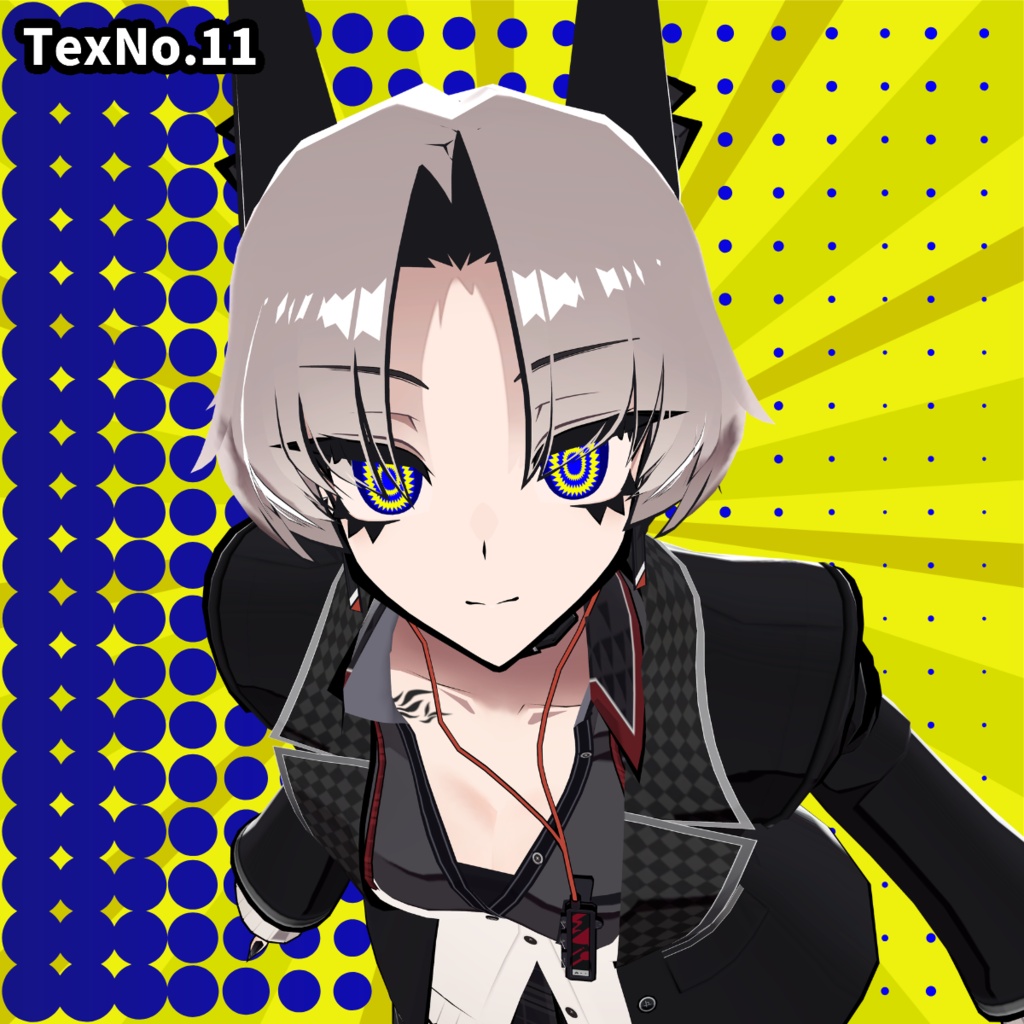 【VRChat】ElectricShockEye/SIUSIU専用EyeTex