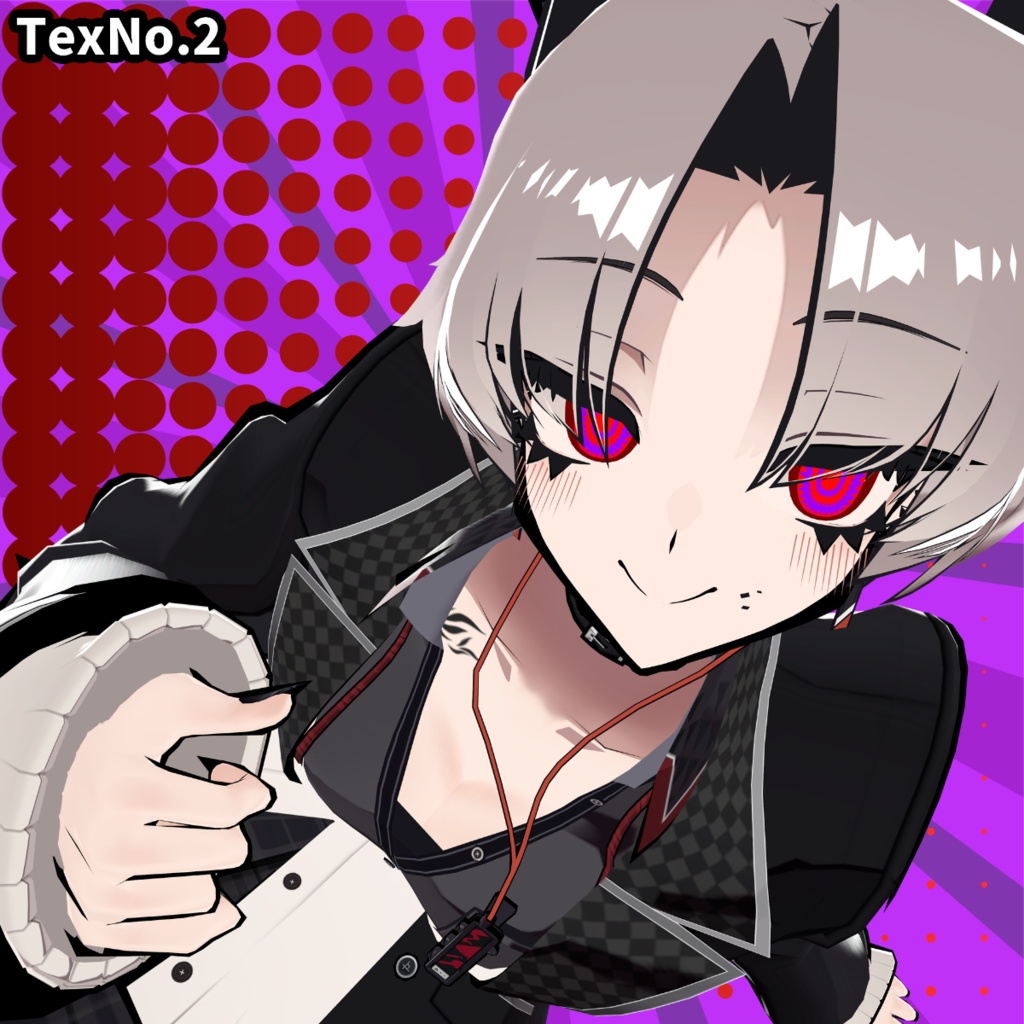 【VRChat】ElectricShockEye/SIUSIU専用EyeTex