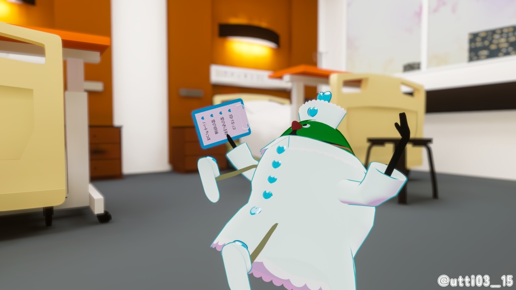 【VRChat】重愛ナース【Bird/鳥専用】