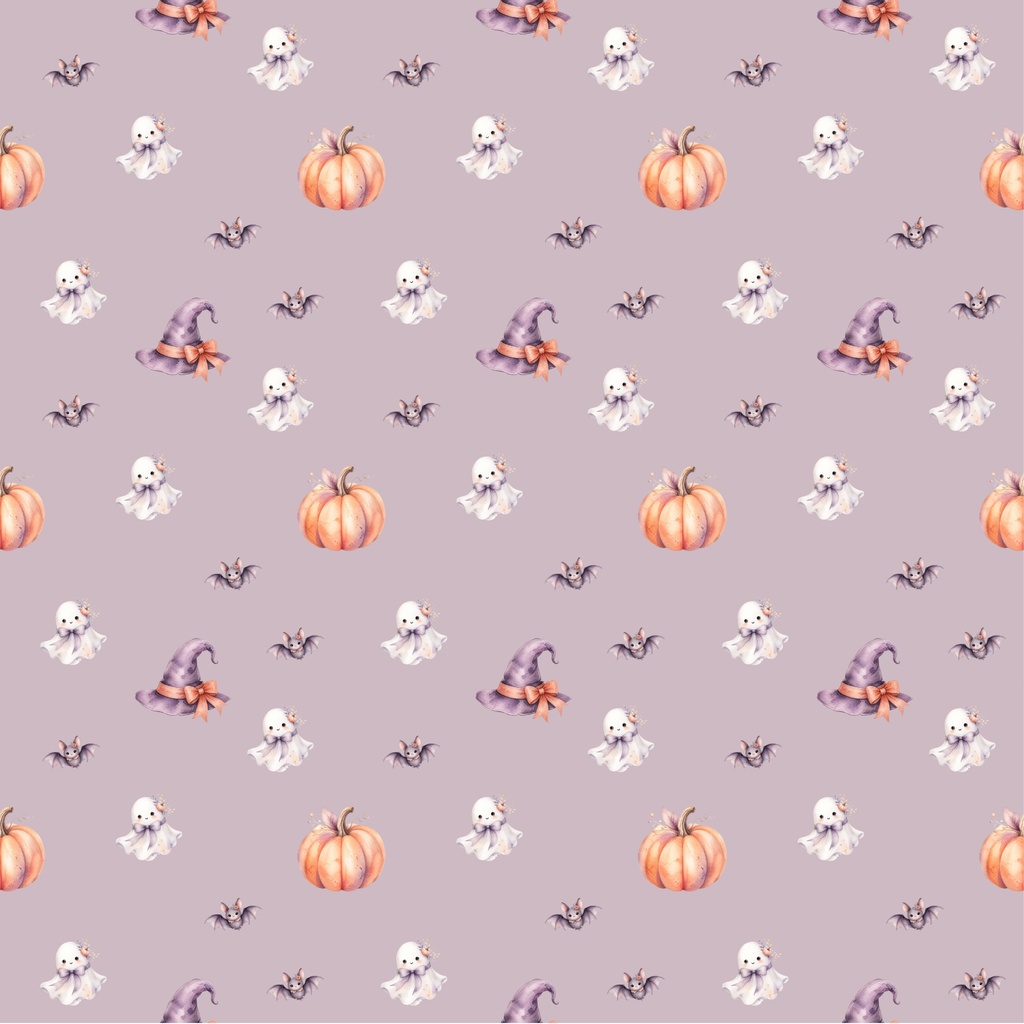 【ハロウィン】デジタルペーパー6枚セット|ラッピング・手帳デコ・背景素材|高解像度PNG