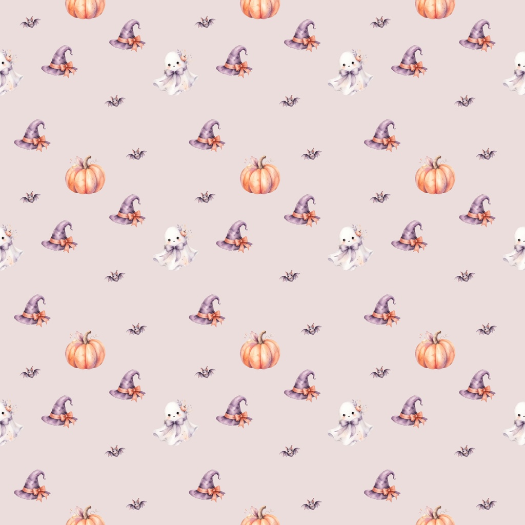 【ハロウィン】デジタルペーパー6枚セット|ラッピング・手帳デコ・背景素材|高解像度PNG