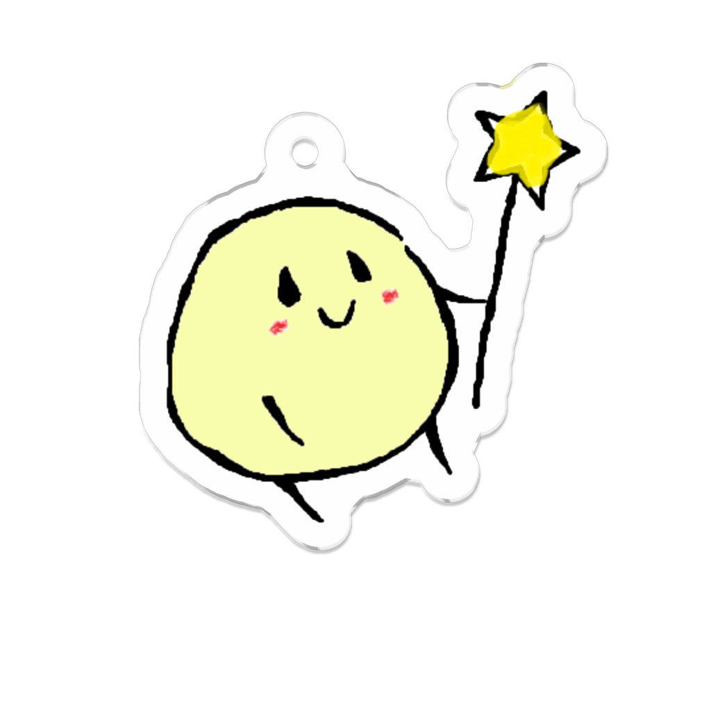 お星様スティックアクリルキーホルダー