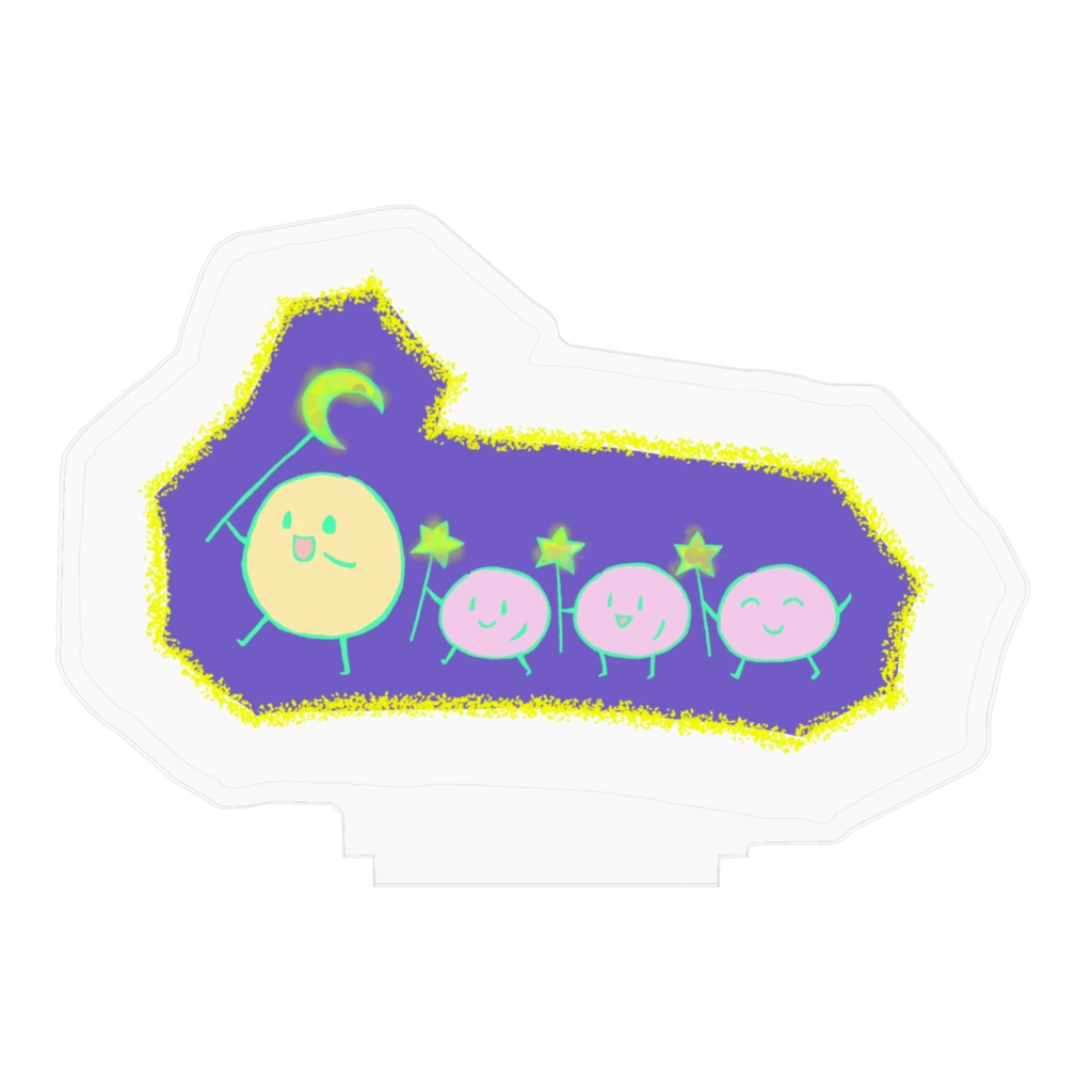 夜空の行進アクリルフィギュア