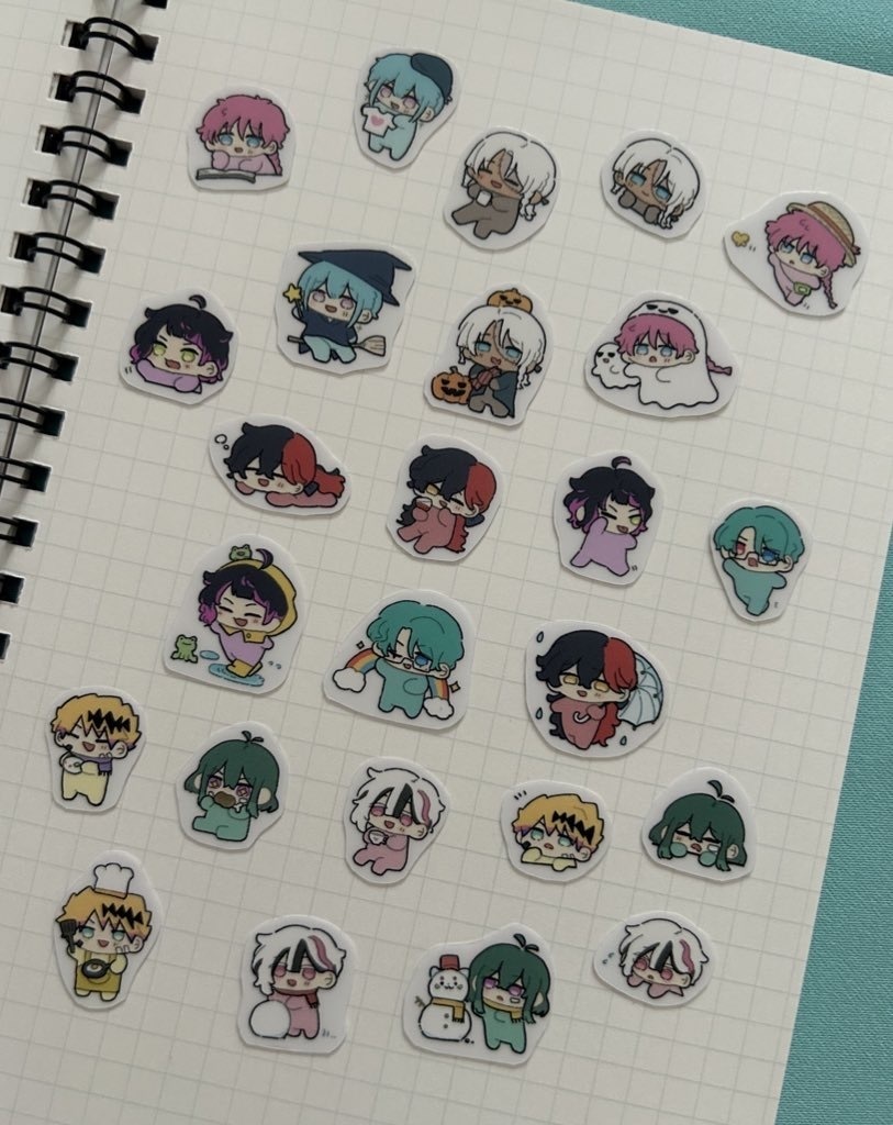 手帳用ミニシール