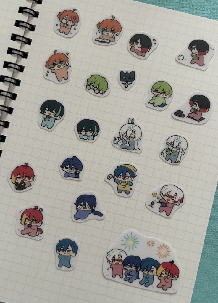 手帳用ミニシール