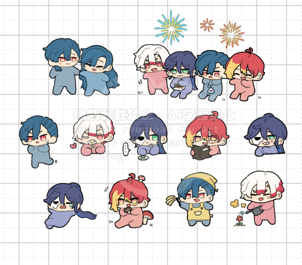 手帳用ミニシール 『再販分』