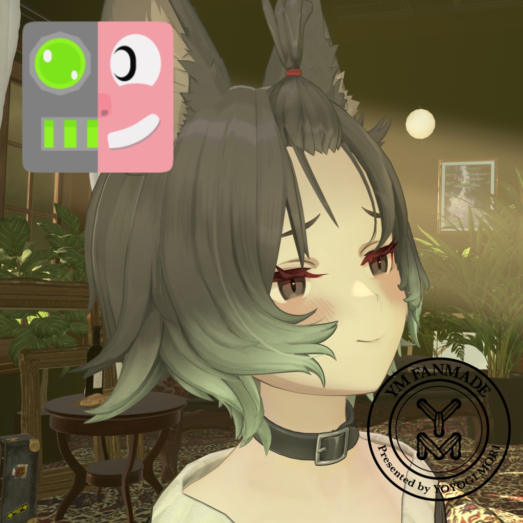 -DARK CAT UNWELL- Face Tracking Add-On