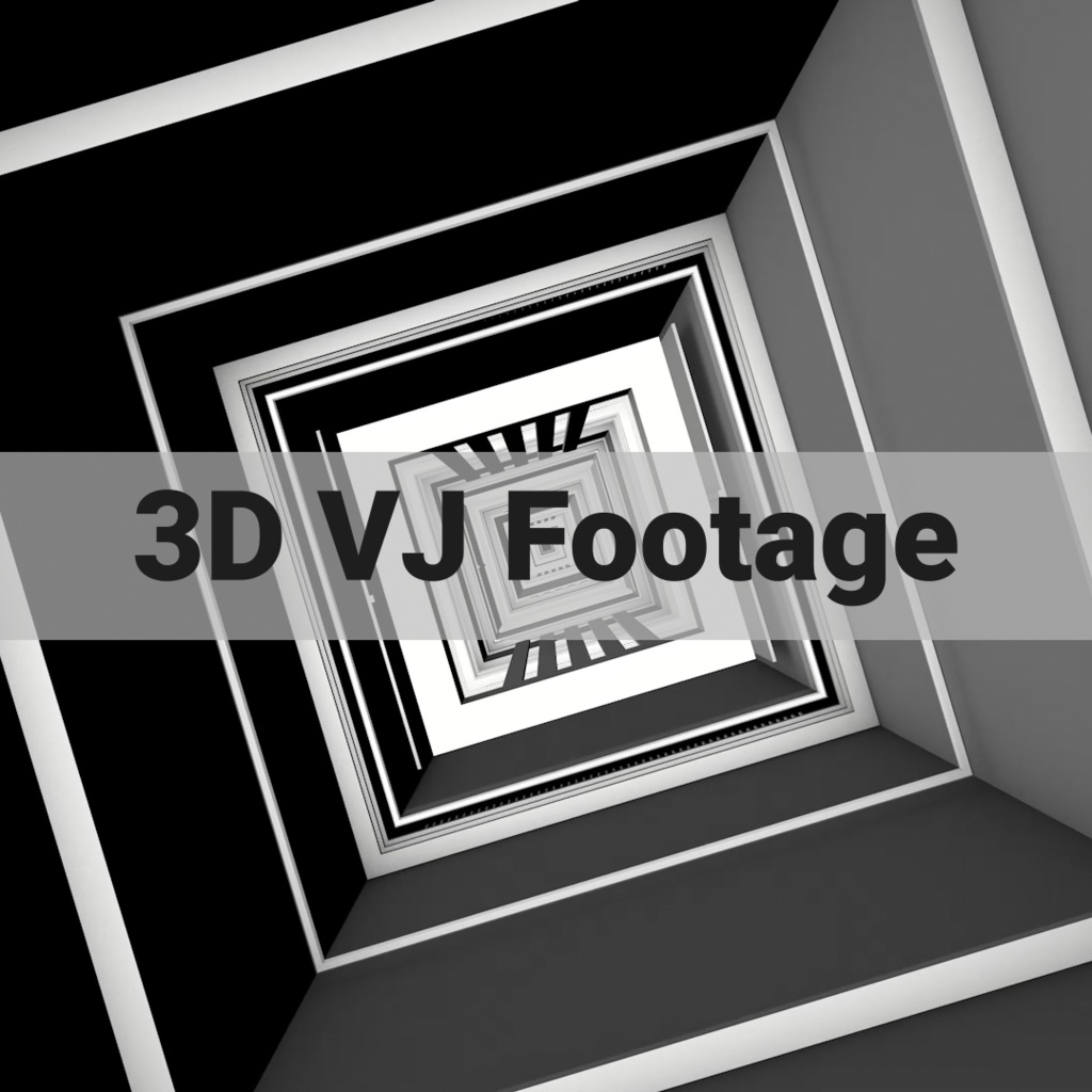 Vj素材 3d Vj Footage 動画素材だよ Booth