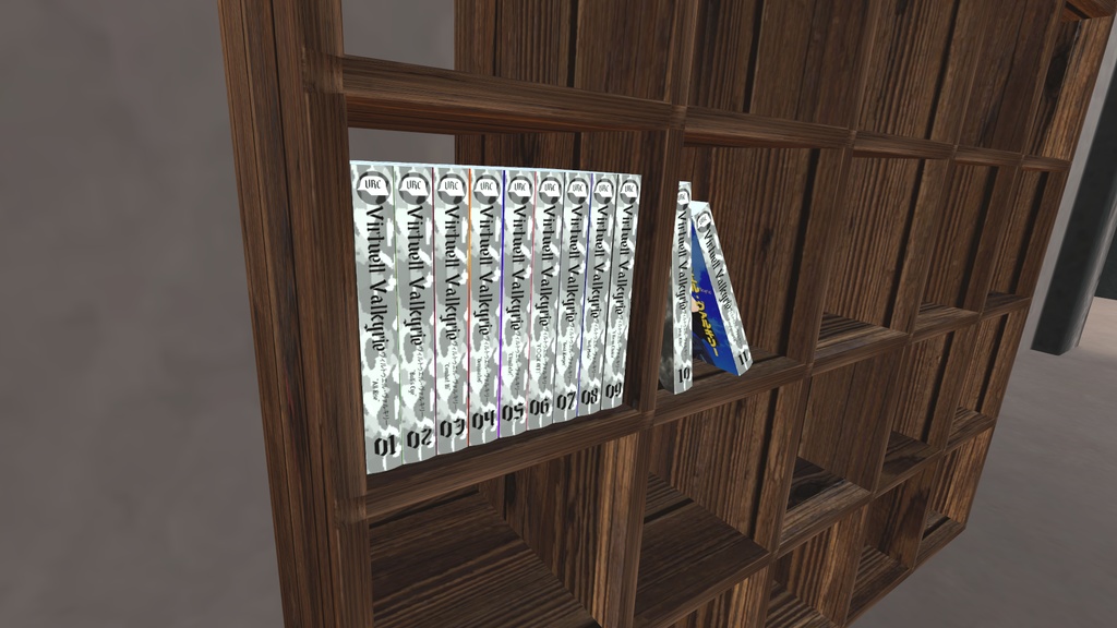 Virtuell Valkyrie 全巻セット(漫画本3Dモデルセット)