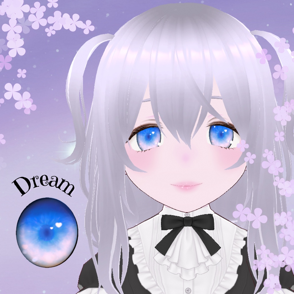 【無料サンプルあり】Vroid用 Eye Texture Nature Collection