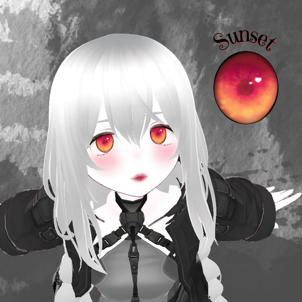 【無料サンプルあり】Vroid用 Eye Texture Nature Collection