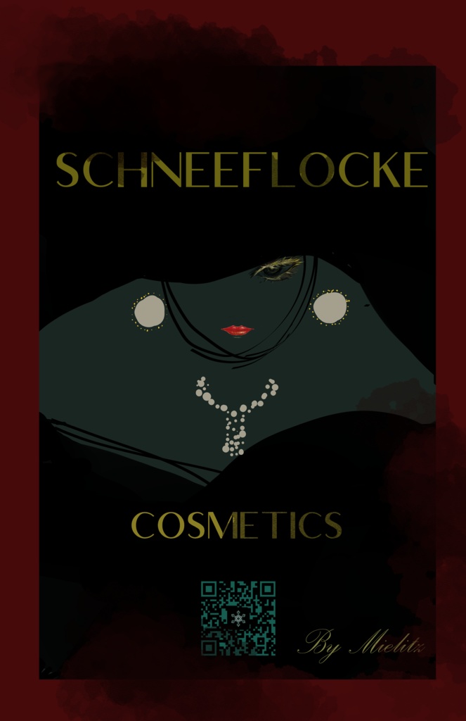 VRChat Cosmetic Shop【SchneeFlocke】ポスター