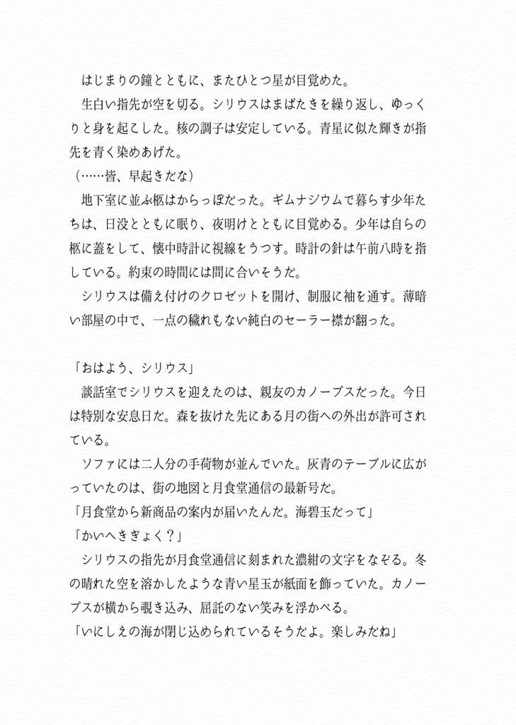 ルミナス・レポート(設定資料集)