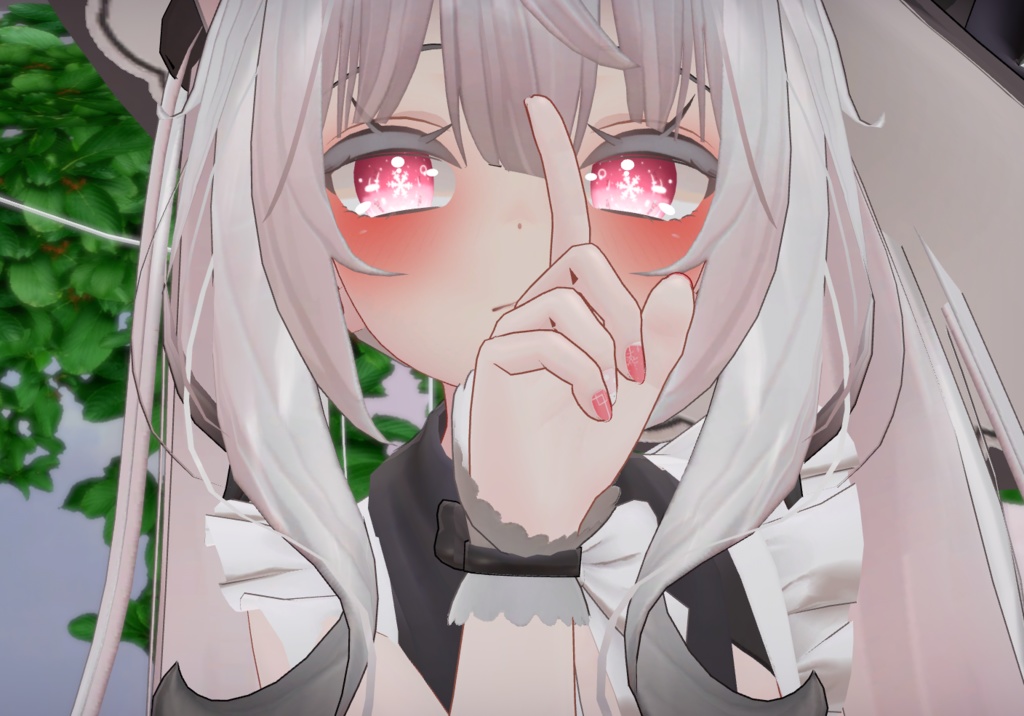 Maya winter EYE/NAIL texture