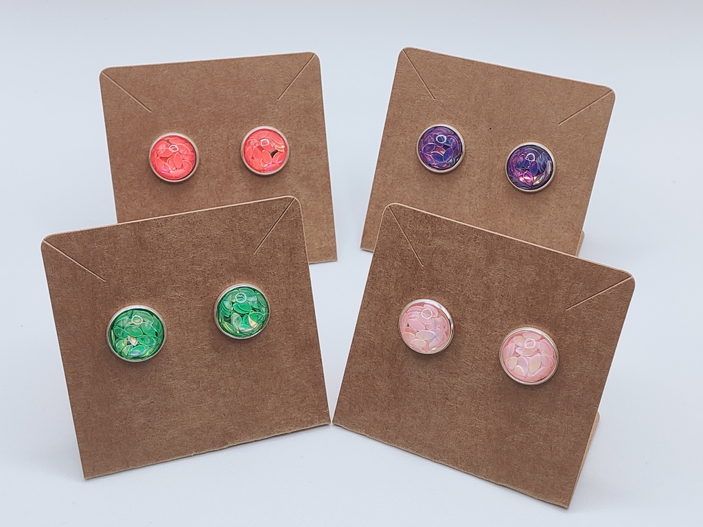 花弁ピアス Ver.Silver