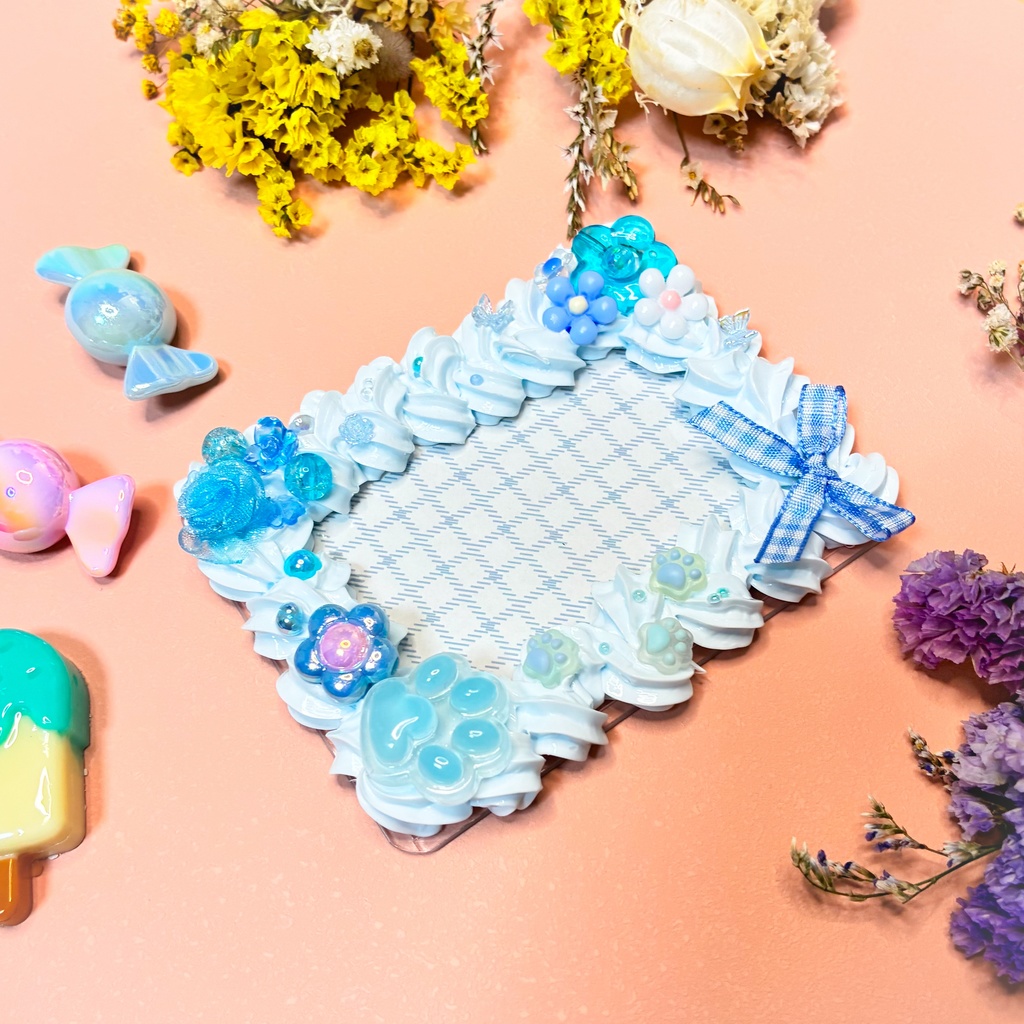 爽やかブルー！トレカケース　B8