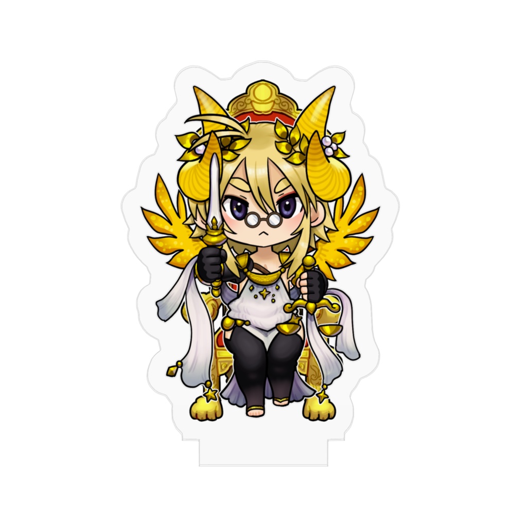 【自キャラタロット企画】正義SDアクリルフィギュア