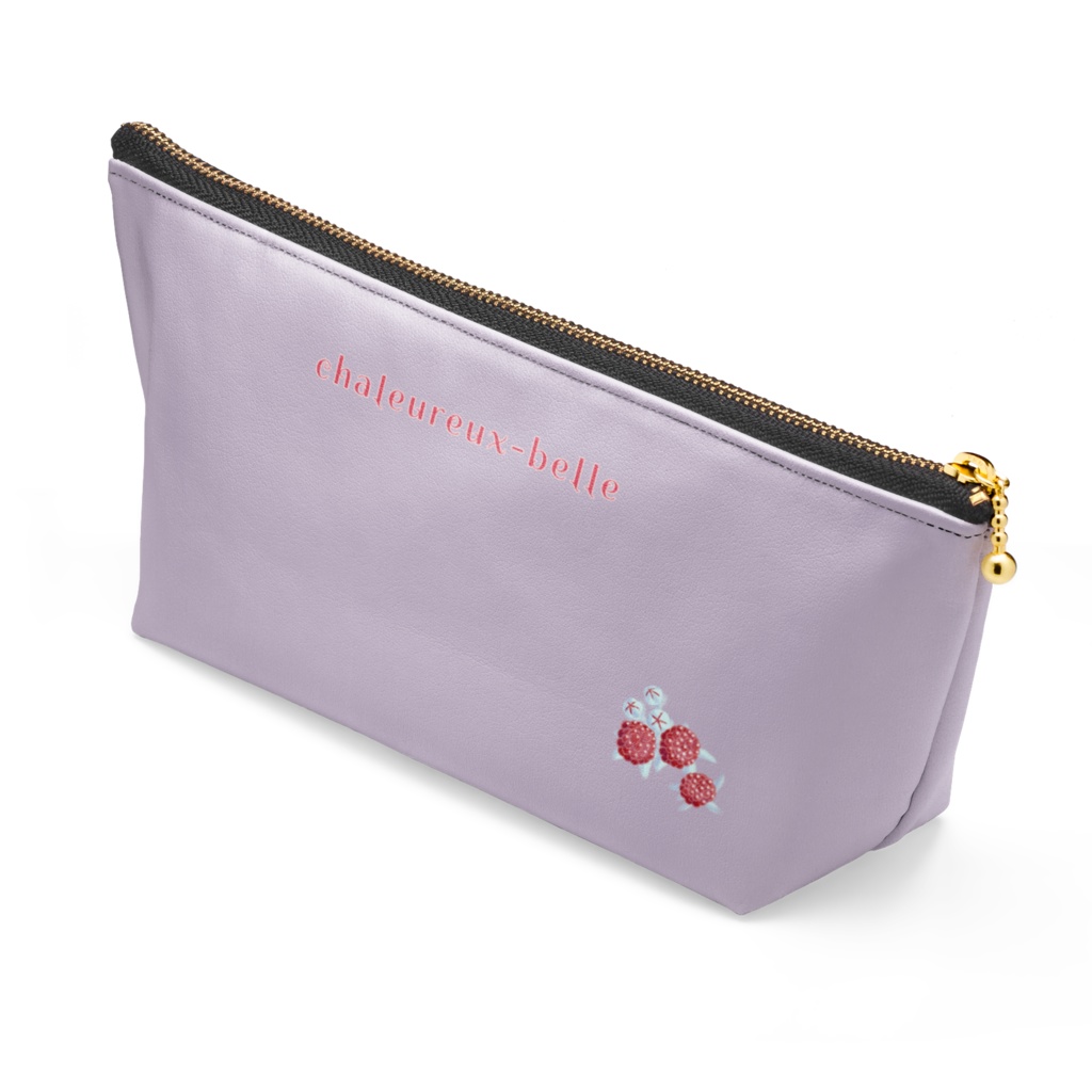 ワンポイント木の実ポーチ